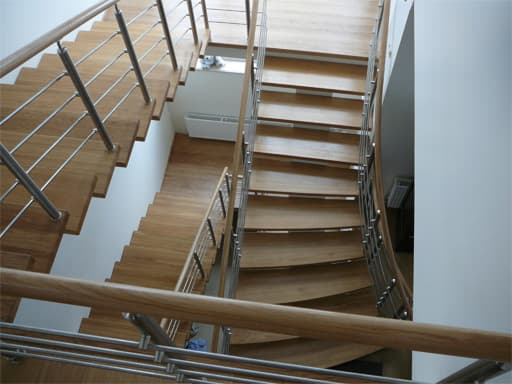 Double Stringer Steel Staircases
