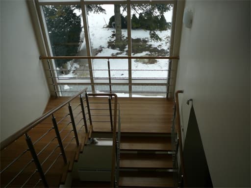 Double Stringer Steel Staircases