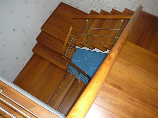Stairs on Concrete Base