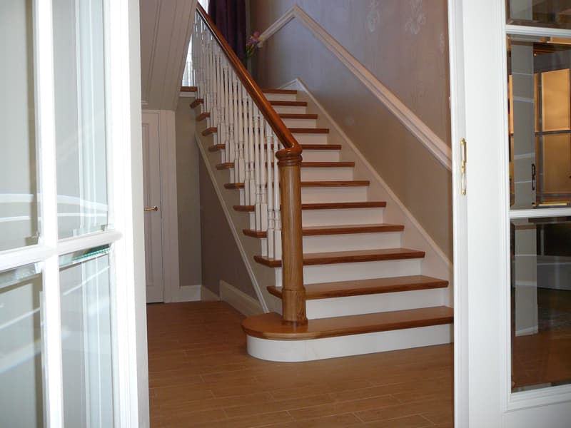 Stairs on Concrete Base